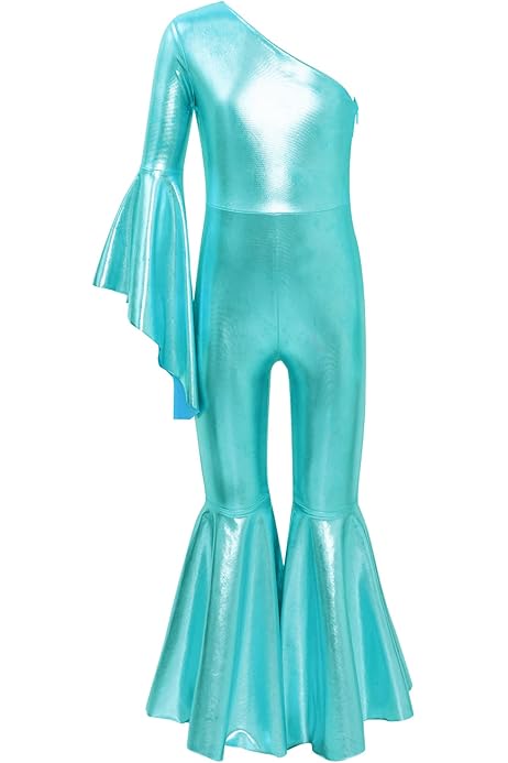 Disfraz Hippie Mujer MSemis Disfraz Años 70 Estilo Disco Para