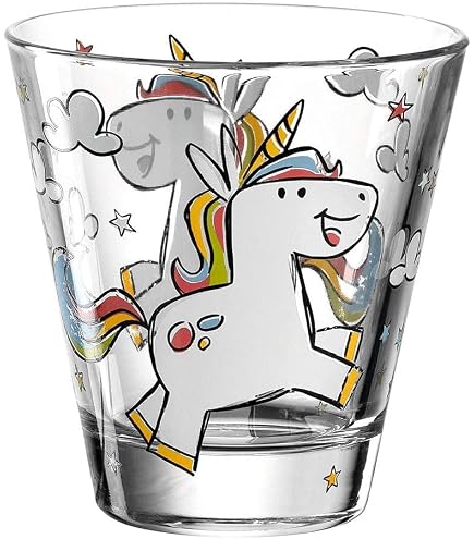 thumbnail image 2 of Sendez 6-Pack Animal Print Kids Glasses – 230ml Tumblers With Handles, Multicolored Tea Juice Cups 2 of 5