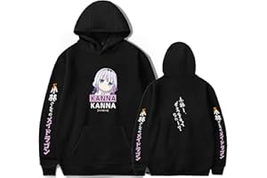 JIMINHOPE Anime Miss Kobayashi's Dragon Maid Sudadera con Capucha Tooru Sudadera Kobayashi Pullover Kanna Kamui Sudadera con Capucha de Manga Larga