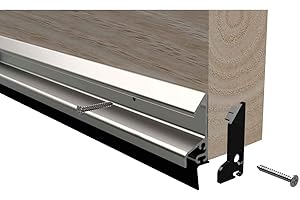 LOWENERGIE Stormguard XRD - Deflettore antipioggia per porta, 914 mm, in legno UPVC