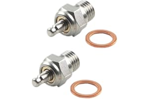 SHARE GOO 2PCS ShareGoo Glow Plug N4#4 NO.4 Medium Hot Spark 70117 Compatible with Traxxas Kyosho HSP HPI Redcat 1/8 1/10 RC Nitro Engines Car Truck Buggy