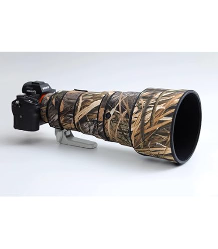 ROLANPRO Housse Camouflage Imperméable Pour Objectif Nikon Z 180-600mm - Protection Pluie Et Chocs