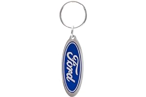Plasticolor 004191R01 Ford Oval Logo Enamel Keychain