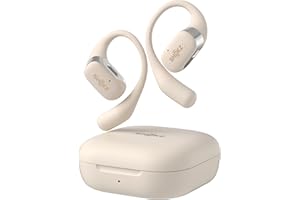 SHOKZ OpenFit Écouteurs Sans Fil Crochets auriculaires Appels/Musique/Sport/Au quotidien Bluetooth Blanc