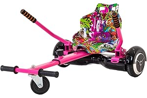 iRollers Pink Hoverkart - Fits All Hoverboard Swegways - 6.5", 8", 10" Sleek Cool UK Seller Limited Edition Colour