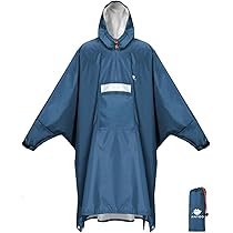 Jokureao Poncho De Pluie Imperméable Avec Sac De Transport