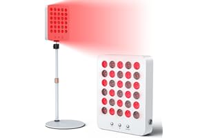 I-THERA-U Appareil de luminothérapie rouge pour le visage -150W 660 & 850nm lampe infrarouge pour le corps, red light therapy avec base élévatrice lumière rouge thérapie