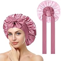 Abeillo Satijnen haarbonnet zijden haarwikkel voor