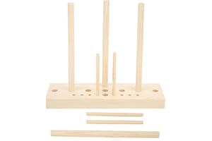 Focket Schleifenmacher, Tragbarer Schleifenmacher aus Holz für Bänder, Verstellbarer Schleifenmacher für Weihnachts-Halloween-Schleifen, Haarschleifen, Erstellen von Geschenkschleifen