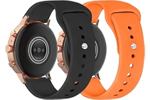 KIBDSNG Silicone Sport Watch Straps for Women and Men - Soft Waterproof Rubber Quick Release Replacement Bands, 16mm 18mm 20mm 22mm