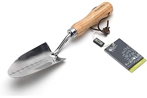 BURGON & BALL Secret Garden Burgon and Ball Pelle transplantadora (Acier Inoxydable)