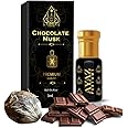 AYAZ Chocolate Musk Attar Perfume|Rich Cocoa & Sensual Musk Blend | Long-Lasting, Alcohol-Free Fragrance | Unisex Essential Oil Perfume (3ml)