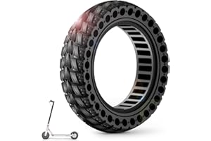 BANGTING 1PCS 60/70-6.5 Pneu Plein pour Trotinette Electrique, 10x2.5 Pouces Roue, 10x2.50-6.5 Pneus pour Ninebot Max G2 / G30 / G30D / G30E / G30E / G30LP / G30D II / G30 Max (Noir)