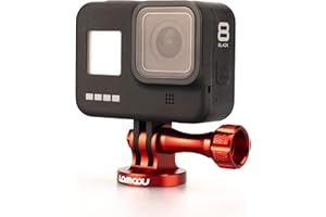 Lammcou Actiecamera Statief Adapterbeugel, Aluminium Statiefbevestiging en Metalen Kartelschroef Per Hero 9 8 7 6 5 Osmo Action Camera - Nesso