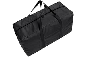 BXT Sac de Rangement Etanche Pliable pour Organiser Jouet Lavage Ouatee Housse Rangement avec Poignee Stockage Literie Sac Boite Pochette , Oreillers, Vetements Couleur 100x33x55 ,