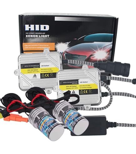 Kit Xenon HID M-Tech Basic H1 5000K – 2 Lampade, 2 Ballast, Cavi – Per Conversione Alogena Universale - 2