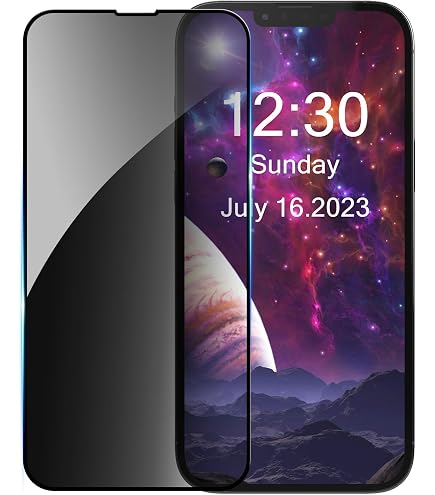 Pellicola Privacy Ceramica Opaca Per Xiaomi Redmi 13C 5G – Vetro Flessibile Con Bordi Neri - Foto 2