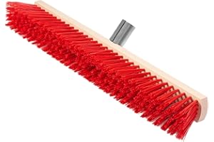 ToM PaR Balai de Rue | Balai | Balai avec Support de Manche métallique | Balai Industriel Large | Balai de Salle | Balai de Jardin | Balai Grande Surface | Terrasse | Garage | Jardin | 60 cm