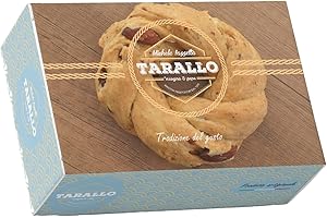 IAZZETTA Taralli Sugna e Pepe 500gr Snack Salato Tarallini Napoletani IN BOX REGALO Tarallo Classico