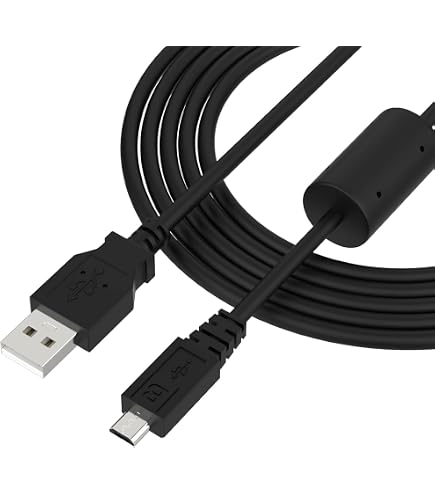 Dragon Trading UC-E24 USB-Kabel Für Nikon Z6 & Z7 Kameras, 1 Meter, Schwarz – Verbindungskabel Für PC/Mac