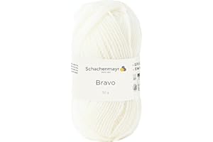 ‎SCHACHENMAYR SINCE 1822 Schachenmayr Bravo, 50G Ecru Handstrickgarne