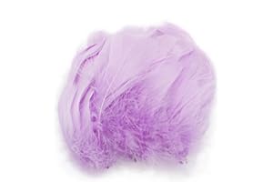 TYEQWT 400 Pcs Feathers for Crafts, Ideal for Wedding Ornament, Arts and Crafts for Kids, Feather Mask Making, DIY Feather Boa, Dream Catcher Decoration, Coloured Feathers