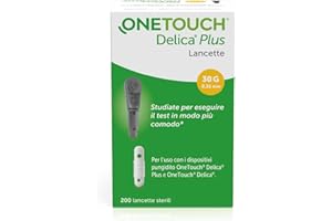 Lifescan Italy Lancette Pungidito Onetouch Delica Plus 200 Pezzi