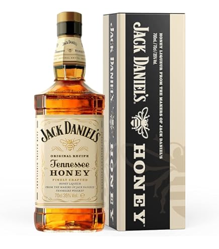 3 X Jack Daniels Honey Tennessee Whiskey Liqueur In Antique Effect Gift Box With Handcrafted - View #6