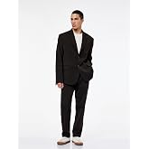 Regular Fit Viskon Karışımlı Kapaklı Cepli Uzun Kollu Mono Yaka Blazer Ceket