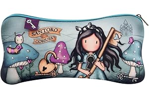 Safta 271gj35 - Astuccio piatto in neoprene Gorjuss Curiosity Unisex - Bambini, Multicolor,