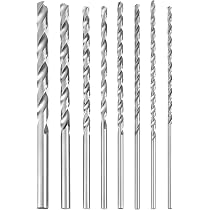 8-teiliges Spiralbohrer-Set, 200 Mm Lang - Durchmesser 4-10 Mm, Für Holz, Kunststoff & Aluminium