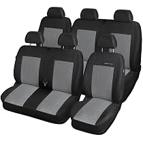 Housses De Siège Sur Mesure Pour Fiat Ducato II Van (2006-2014) - Cuir Et Daim Artificiel, Configuration 2+1 Sièges Avant, Protection Et Style