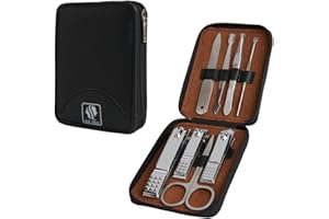 Kit de Manicura Skull Shaver - Herramientas de Uñas de Acero Inoxidable