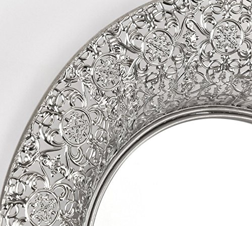 Innova Editions Marrakesch Herz – Silber (54 x 55 cm), weiß - 4