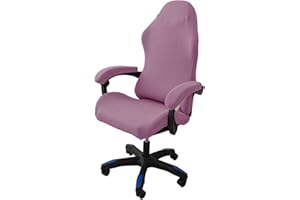 LIFEDX Coprisedia da Gaming Elasticizzata,Ergonomica Coprisedia per Sedia da Gioco,Fodera per Sedia da Ufficio con Braccioli/Schienale della Sedia per Sedia da Computer Gioco,Senza Sedie-Purple