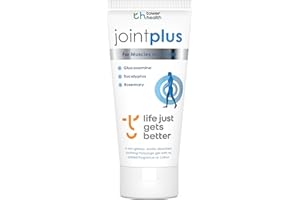 TOWER HEALTH Joint Plus Muscle and Joint Gel 200ml Tube | Drug Free | 60 Day Money Back Guarantee | Rich Blend of Natural Ingredients - Glucosamine, Eucalyptus, Rosemary, Cinnamon & Wintergreen