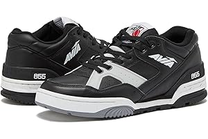 Avia 855 Men’s Basketball Shoes, Low Top Retro Sneakers for Indoor or Outdoor, Street or Court, Sizes 7 to 15