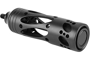 Ichiias Stabilisateur d'arc de tir à l'arc, stabilisateur de tir à l'arc, équipement de Sport en métal Univesal en Alliage Durable extérieur pour Arc à poulies