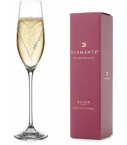 Perrier Jouët - Verrerie de la Marne - Champagne flute (6) - PJ - Crystal
