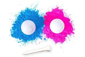 Bagima Exploderande golfbollar, exploderande golfbollar, roliga stråkbollar som exploderar vid slag, smog golfboll dekoration