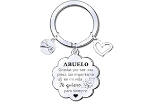 YJYJZX Regalos Abuelo Llavero Regalo Abuelo Regalo personalizado y divertido Regalos para Abuelo,Regalo del día del Padre,Regalo Abuelo Navidad,Regalo Abuelo cumpleaños
