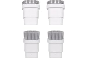 NUHFUFA 4 PCS Testina a setole Lunghe e Spazzola a setole Corte Compatibile con l'aspirapolvere Portatile per Auto Xiaomi Mijia