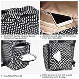 Bonamana Multifunktions-Rucksack-Windel-Beutel-wasserdichte Baby-Windel-Beutel-Mama-Beutel mit ändernder Auflage-großer Kapazität - 3