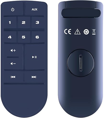 Telecomando Sostitutivo Per Bose SoundTouch 10, 20, 30 Series II E III, Con Tasti Grandi, Batterie Non Incluse