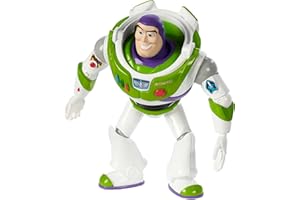 MATTEL Disney Pixar Toy Story 4 Buzz Lightyear Figure, 7" Tall, Posable Character Figure for Kids 3 Years and Older​