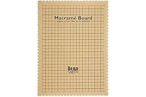 THE BEADSMITH BeadSmith Large Macrame Board for Braiding 14x10 Inches (1 Piece)