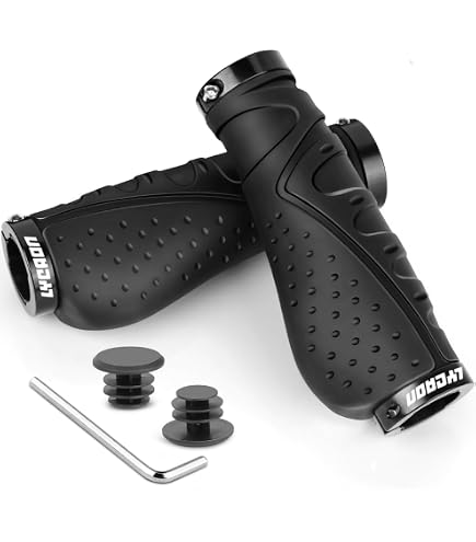 Poignées De Guidon Cornes (bar Ends) Ergonomiques Pour VTT/vélo - Lot 1 Paire, Carbone/nylon, Diamètre 22.2mm