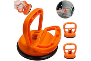 ZukQvrivelig Dent Puller,3 Pack Car Dent Puller Car Body Paintless Dent Removal Repair Tool(2 Small+1Large) Dent Remover Tool for Car Dent Repair,Glass,Screen,Tiles Lifting and Objects Moving