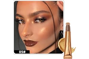 Lucoss Contour Wand Illuminante Viso Makeup Correttore Stick Liquido Blush in Crema con Applicatore Cuscino,Fard Crema Naturale Miscelabile