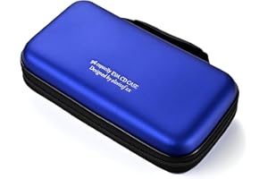 LIOVODE DVD Case, 96 Capacity EVA CD Case Holder Storage Organizer Portable Protective DVD Disc Wallet Holder for Car (96 Capacity, Blue96)